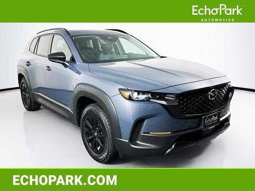 Gray 2025 Mazda CX-50 Hybrid Premium Package