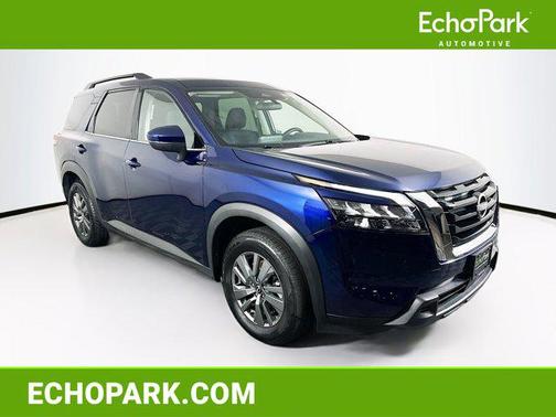 Deep Ocean Blue Pearl 2025 Nissan Pathfinder SV FWD