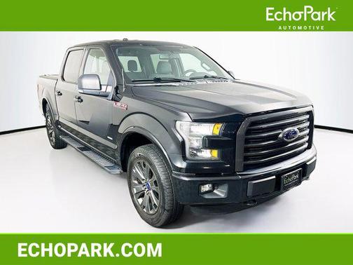 Shadow Black 2016 Ford F-150 XLT