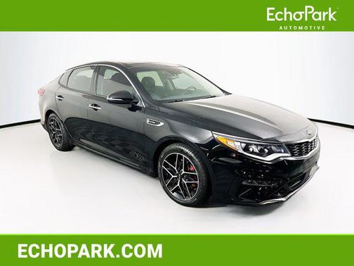 Ebony Black 2019 Kia Optima SX Turbo