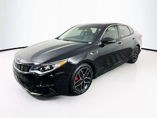 Ebony Black 2019 Kia Optima SX Turbo