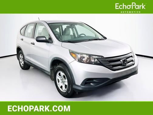 Alabaster Silver Metallic 2014 Honda CR-V LX