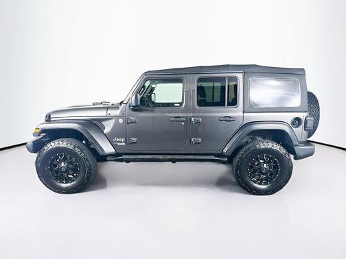 Granite Crystal Metallic Clearcoat 2018 Jeep Wrangler Unlimited Sport
