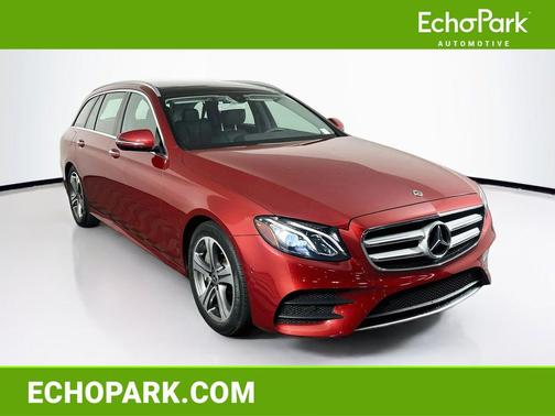 designo Cardinal Red Metallic 2018 Mercedes-Benz E-Class 4MATIC