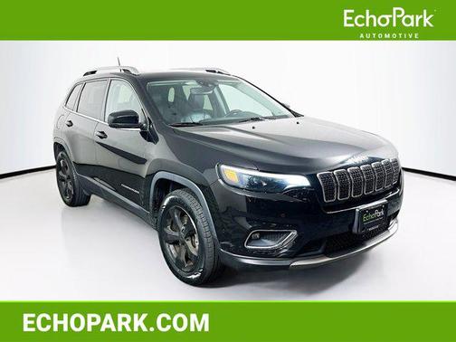 Diamond Black Crystal Pearlcoat 2021 Jeep Cherokee Limited