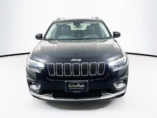 Diamond Black Crystal Pearlcoat 2021 Jeep Cherokee Limited
