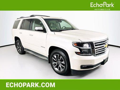 White 2015 Chevrolet Tahoe LTZ