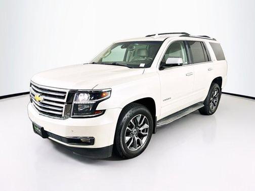 White 2015 Chevrolet Tahoe LTZ