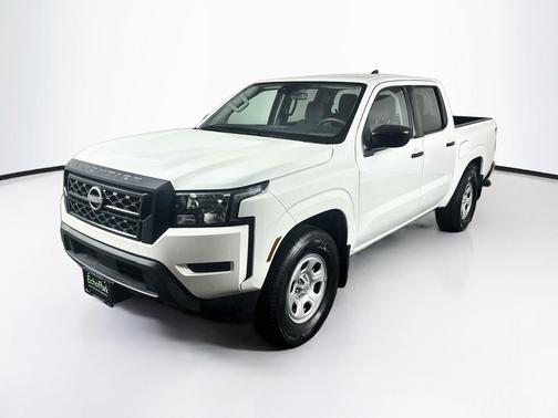 Glacier White 2023 Nissan Frontier S