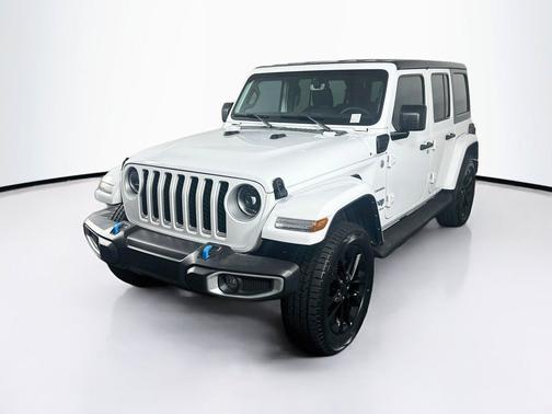 Bright White Clearcoat 2023 Jeep Wrangler 4xe Sahara