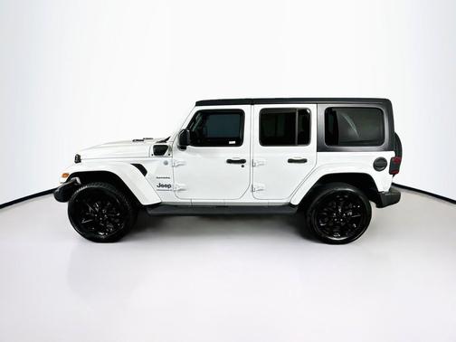 Bright White Clearcoat 2023 Jeep Wrangler 4xe Sahara