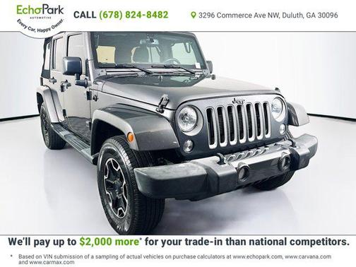 2016 Jeep Wrangler Unlimited Sahara