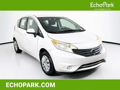 Aspen White Pearl 2014 Nissan Versa Note S