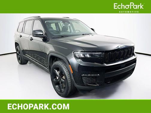 Diamond Black Crystal Pearlcoat 2023 Jeep Grand Cherokee L Limited