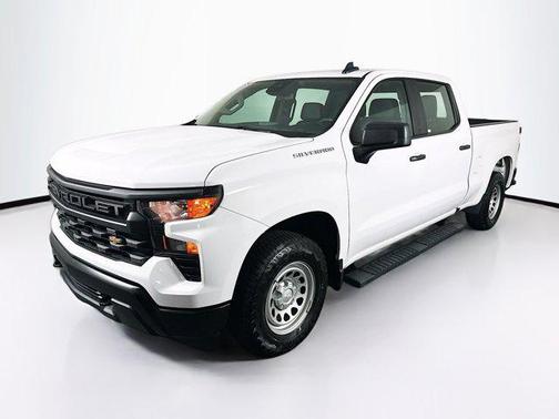 Summit White 2024 Chevrolet Silverado 1500 WT