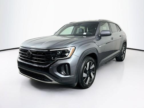 Gray 2025 Volkswagen Atlas Cross Sport 2.0T SE w/Technology 4MOTION
