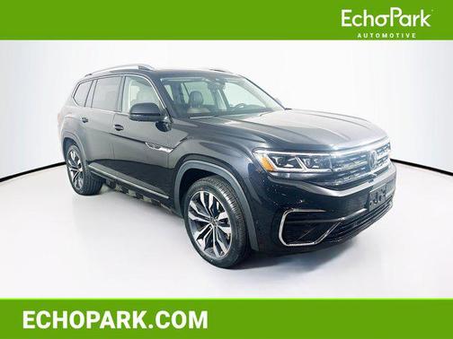 Deep Black Pearl 2023 Volkswagen Atlas 3.6L SEL Premium