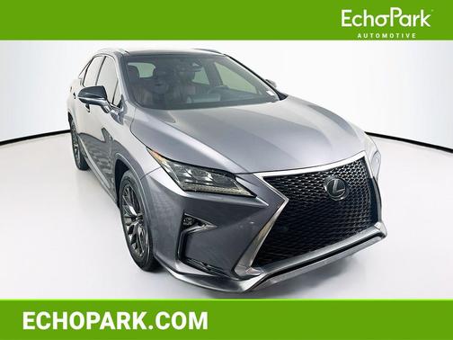 Black 2016 Lexus RX 350 F Sport