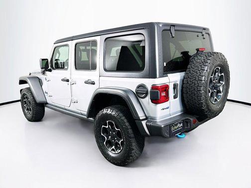 Silver Zynith Clearcoat 2023 Jeep Wrangler 4xe Rubicon