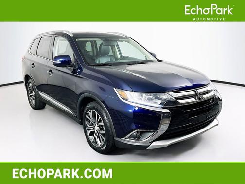 Cosmic Blue Metallic 2017 Mitsubishi Outlander SEL S-AWC