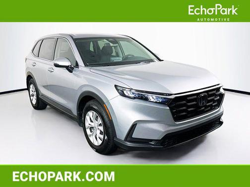 Solar Silver Metallic 2026 Honda CR-V LX 2WD