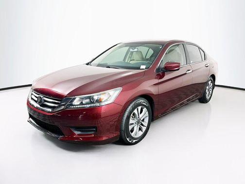 Maroon 2013 Honda Accord LX