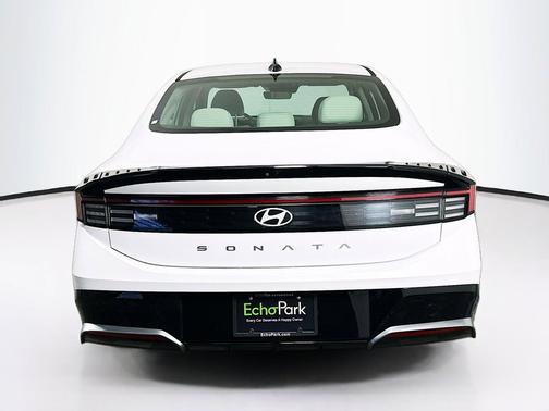 Serenity White 2025 Hyundai SONATA SEL
