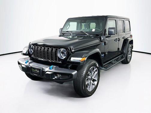 Black Clearcoat 2024 Jeep Wrangler 4xe Sport S