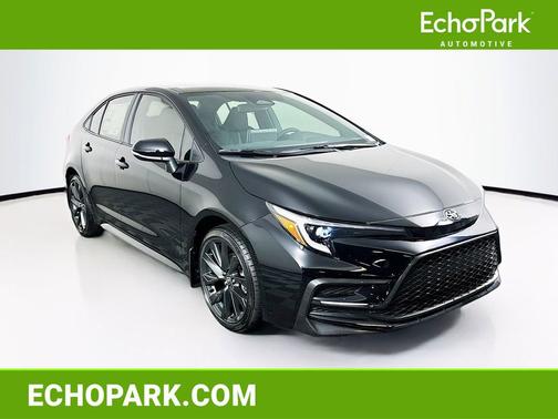 Midnight Black Metallic 2026 Toyota Corolla SE