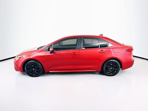 Barcelona Red Metallic 2021 Toyota Corolla LE