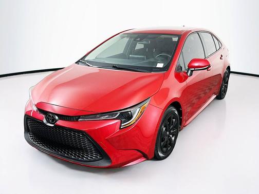 Barcelona Red Metallic 2021 Toyota Corolla LE