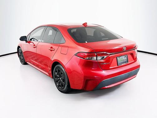 Barcelona Red Metallic 2021 Toyota Corolla LE
