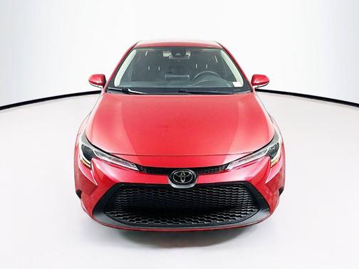 Barcelona Red Metallic 2021 Toyota Corolla LE