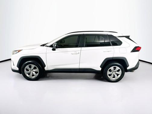 Super White 2020 Toyota RAV4 LE