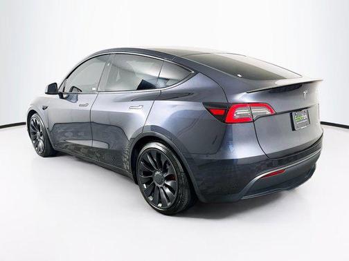 Gray 2024 Tesla Model Y Performance