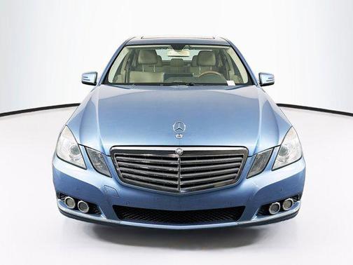 Blue 2011 Mercedes-Benz E-Class E 350 Luxury