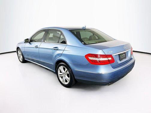 Blue 2011 Mercedes-Benz E-Class E 350 Luxury