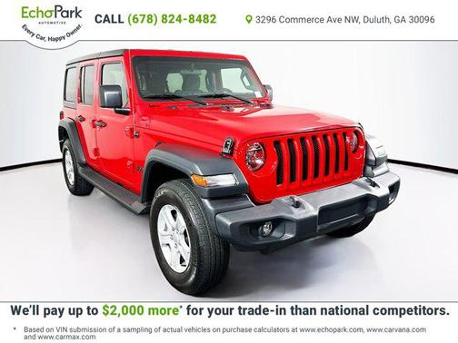 2022 Jeep Wrangler Unlimited Sport