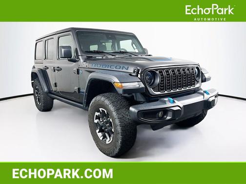 Gray 2024 Jeep Wrangler 4xe Rubicon