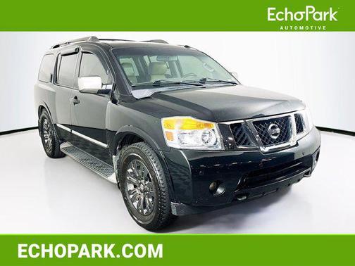 Black 2015 Nissan Armada Platinum