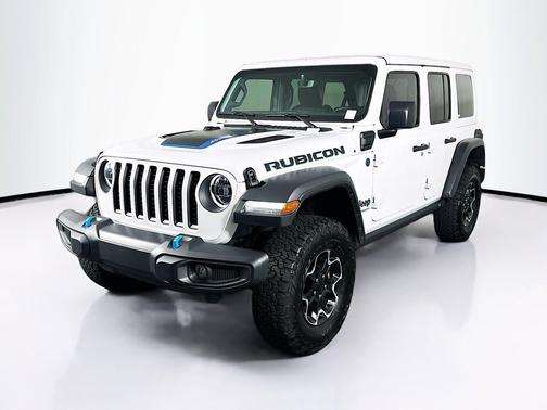 Bright White Clearcoat 2023 Jeep Wrangler 4xe Rubicon