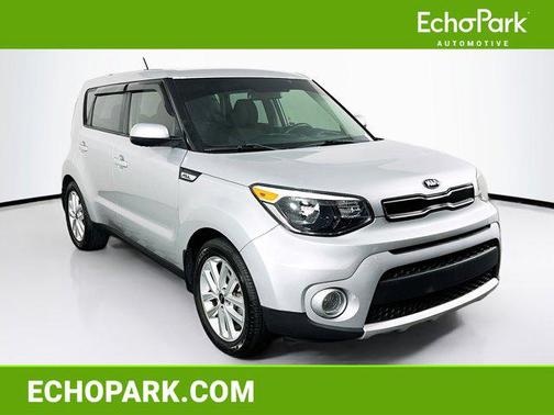 Bright Silver 2018 Kia Soul +