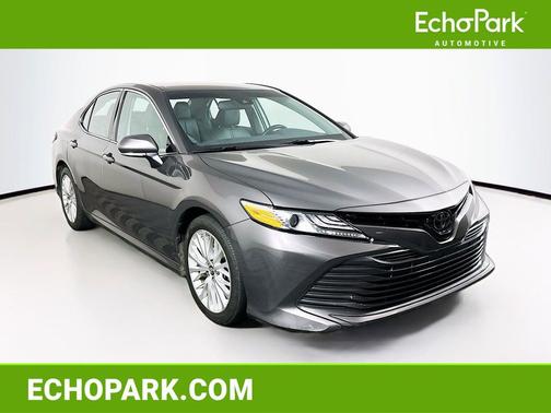 Predawn Gray Mica 2019 Toyota Camry XLE