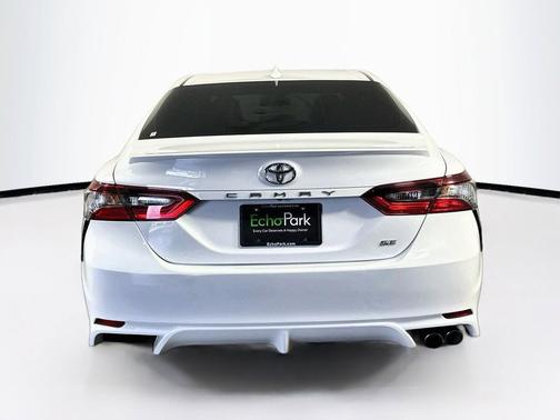 White 2021 Toyota Camry SE