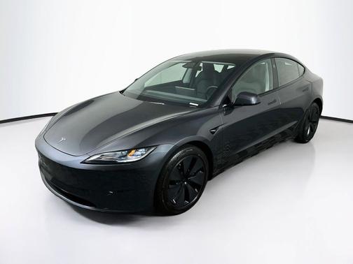 Stealth Grey 2025 Tesla Model 3 Long Range