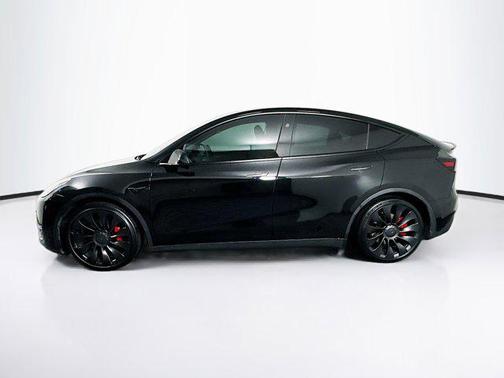 Solid Black 2023 Tesla Model Y Performance