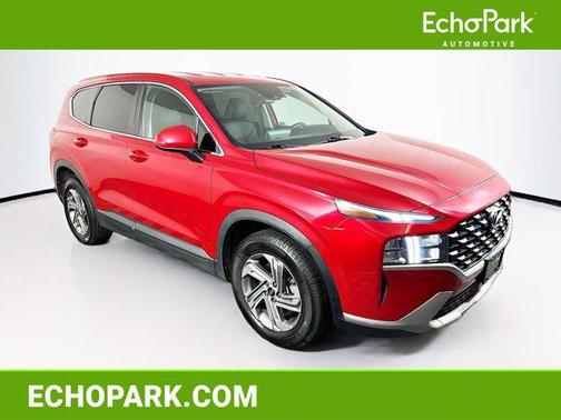 Calypso Red 2021 Hyundai SANTA FE SE