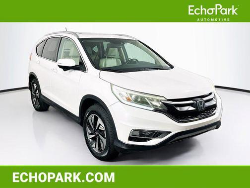 White Diamond Pearl 2016 Honda CR-V Touring