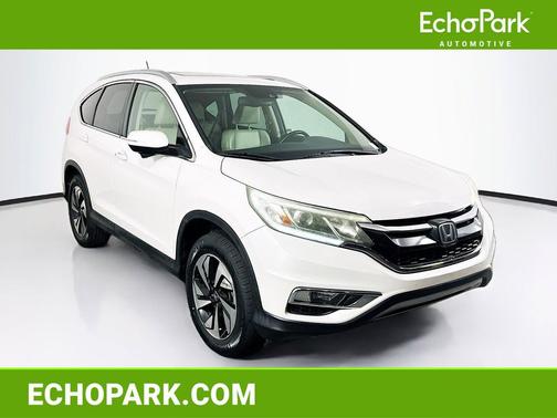 White Diamond Pearl 2016 Honda CR-V Touring
