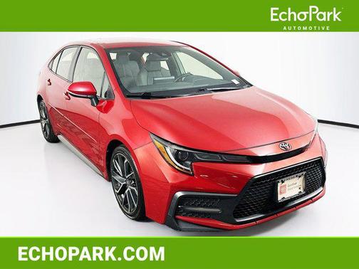 Barcelona Red Metallic 2020 Toyota Corolla SE